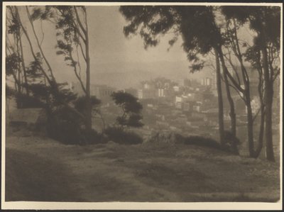 City from the Hill Top by Ernest Mitchell Pratt