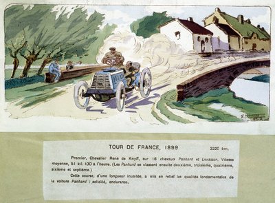 Racing: The Tour de France by Ernest Montaut