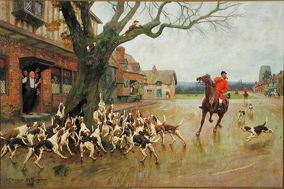 A Fox in Distress by Ernest Pile Bucknall
