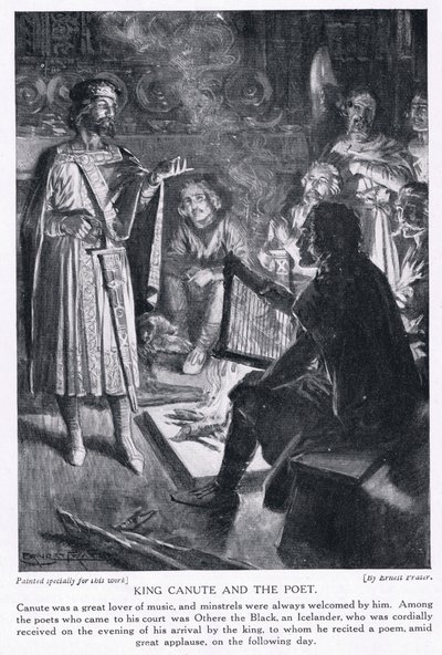 King Canute and the poet by Ernest Prater
