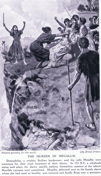 The Murder of Megallis 135 BC by Ernest Prater