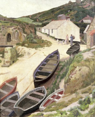 Porthgwarra, Cornwall by Ernest Procter