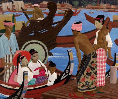 The Embarkation by Ernest Procter