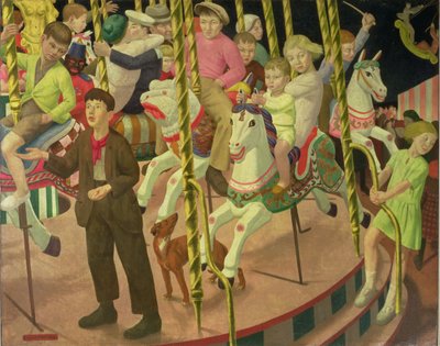 The Merry-Go-Round, 1924 by Ernest Procter