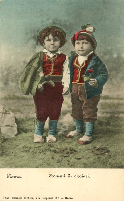 Costumi di Ciociazi by Ernest Richter