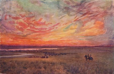 The Campo, 1916 by Ernest William Christmas