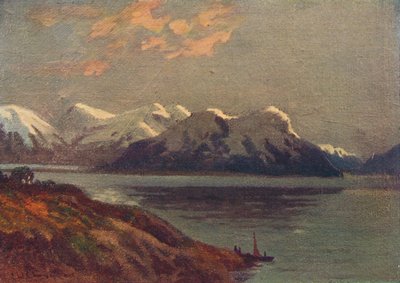 The Strait of Magellan, 1916 by Ernest William Christmas