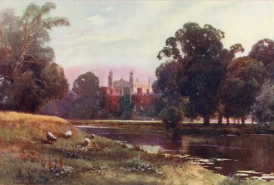 River Thames: Eton by Ernest William Haslehust