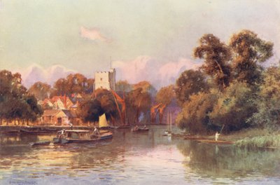 River Thames: Twickenham by Ernest William Haslehust