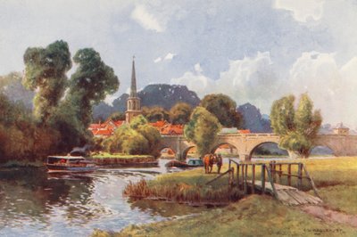 River Thames: Wallingford by Ernest William Haslehust