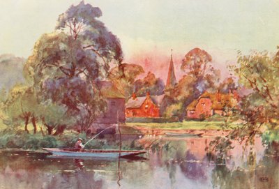 River Thames: Whitchurch by Ernest William Haslehust