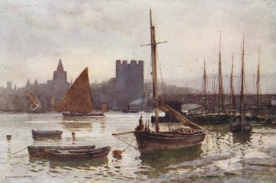 Rochester from Strood by Ernest William Haslehust