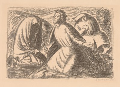 Hope and Despair II by Ernst Barlach