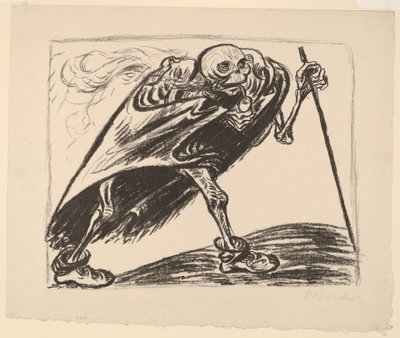 Wandering Death by Ernst Barlach