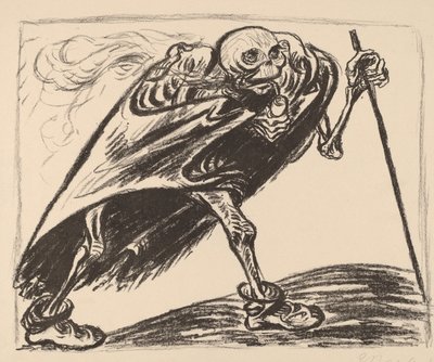 Wandering Death by Ernst Barlach