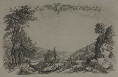 Six Views of Heidelberg Castle by Ernst Fries