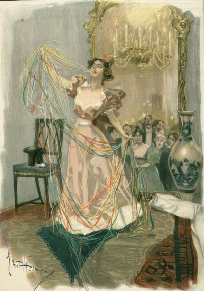 The Salon Magician by Ernst Heilemann