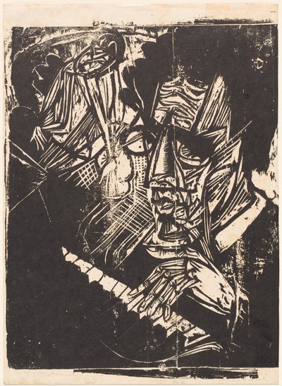 Composer Klemperer by Ernst Ludwig Kirchner