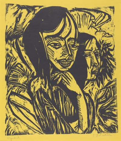Fehmarn Girls, 1913 by Ernst Ludwig Kirchner