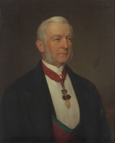 The Politician Karl Wilhelm Philipp Prince Auersperg by Ernst Lafite