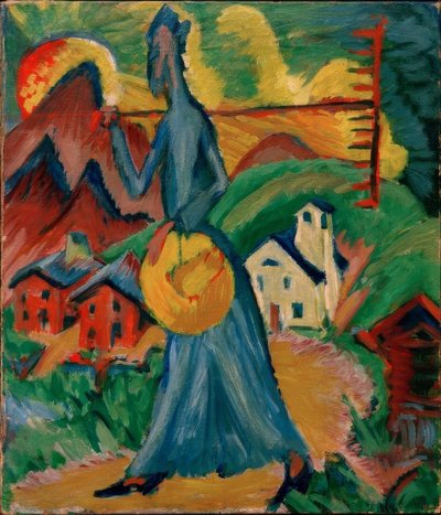 Alpine Life by Ernst Ludwig Kirchner
