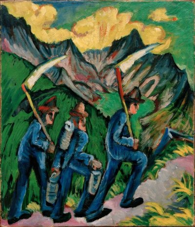 Alpine Life by Ernst Ludwig Kirchner