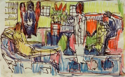 Modern Bohemia by Ernst Ludwig Kirchner