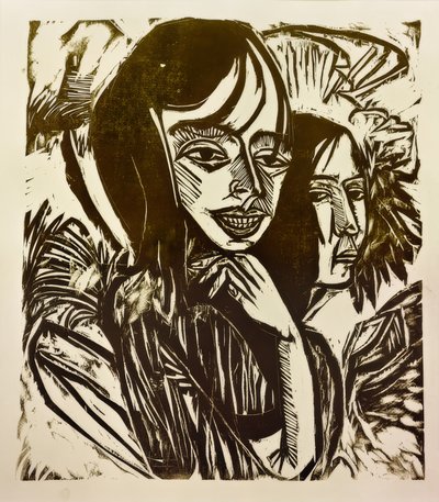 Fehmarn Girl by Ernst Ludwig Kirchner