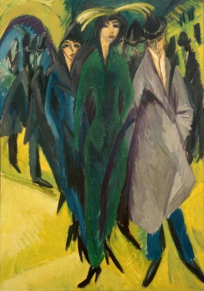 Women on the Street by Ernst Ludwig Kirchner