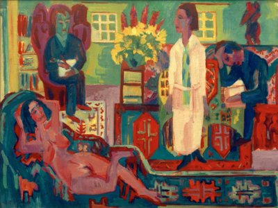Modern Bohemia by Ernst Ludwig Kirchner