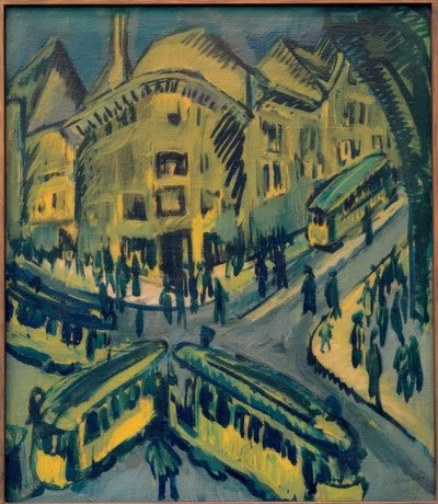 Nollendorfplatz by Ernst Ludwig Kirchner