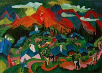 Return of the Animals, Stafelalp by Ernst Ludwig Kirchner