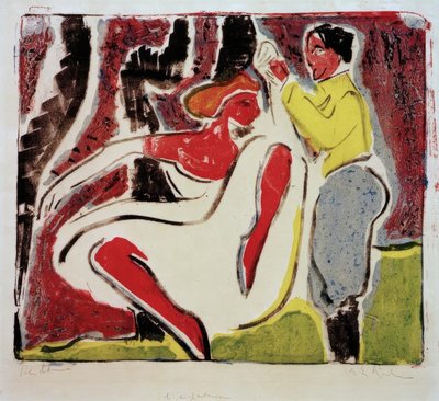 Russian Dancing Couple by Ernst Ludwig Kirchner
