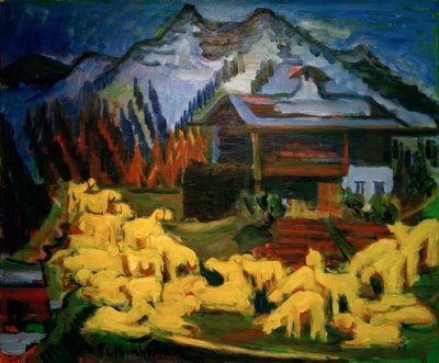 Sheep Herd by Ernst Ludwig Kirchner