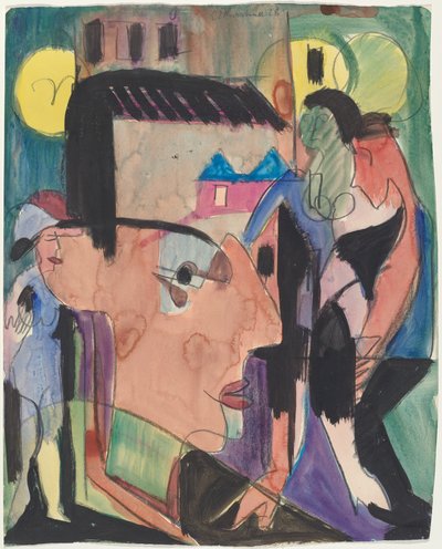 Self-Portrait by Ernst Ludwig Kirchner
