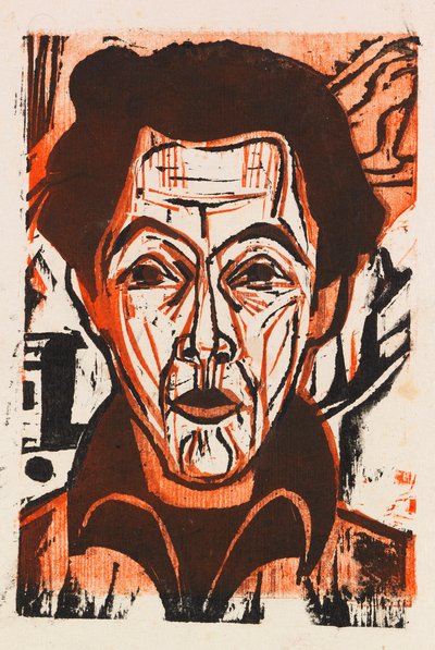 Self-Portrait by Ernst Ludwig Kirchner