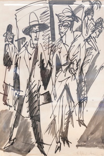 Stars of the Road by Ernst Ludwig Kirchner