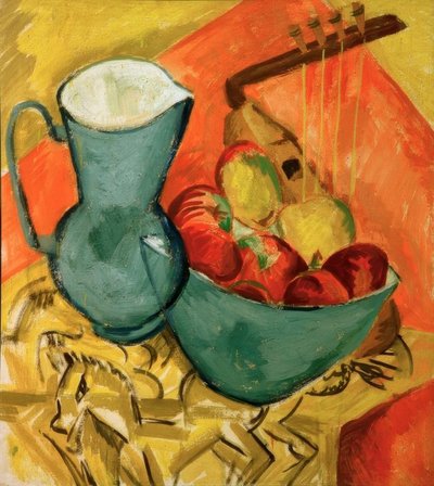 Still Life with Jug by Ernst Ludwig Kirchner