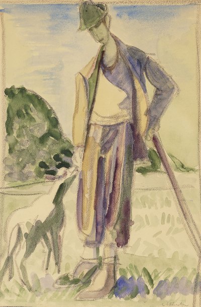 The Herdsman by Ernst Ludwig Kirchner