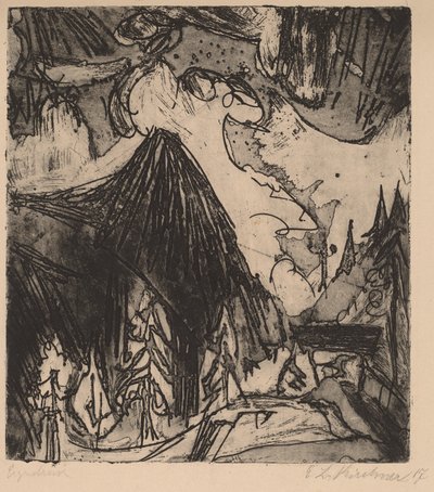 The Seehorn by Ernst Ludwig Kirchner