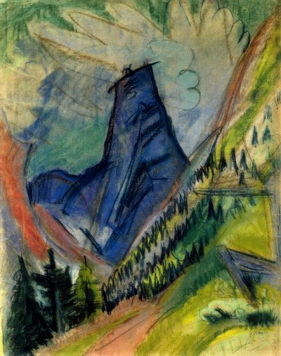 Tinzenhorn by Ernst Ludwig Kirchner