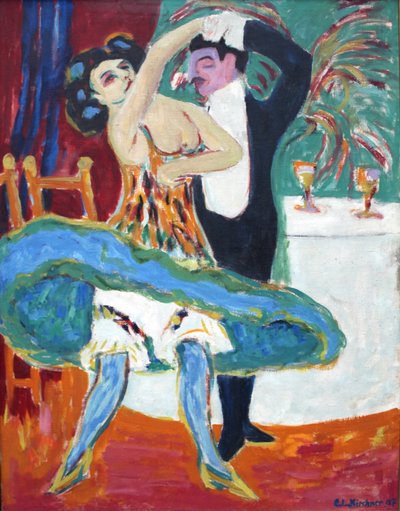 Variety Show by Ernst Ludwig Kirchner