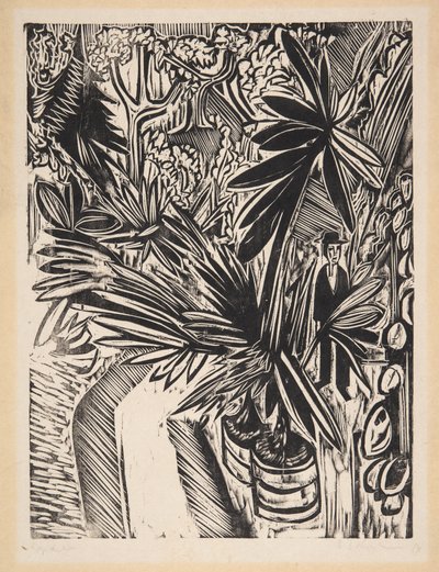 Greenhouse. Jena by Ernst Ludwig Kirchner