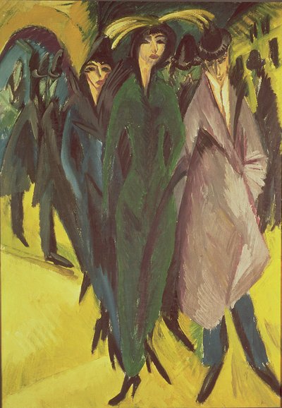 Women on the Street by Ernst Ludwig Kirchner
