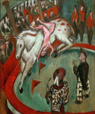 Circus Rider by Ernst Ludwig Kirchner