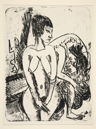 Two Women by Ernst Ludwig Kirchner