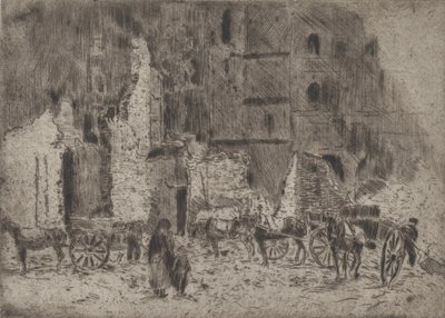 Lille: Ruine by Ernst Oppler