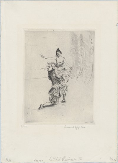 Lillebil Christensen IV by Ernst Oppler