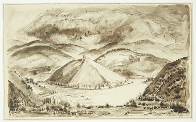 Italian Landscape by Ernst Zeuthen
