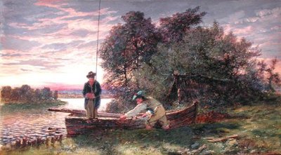 A Breeze Getting Up by Erskine Nicol